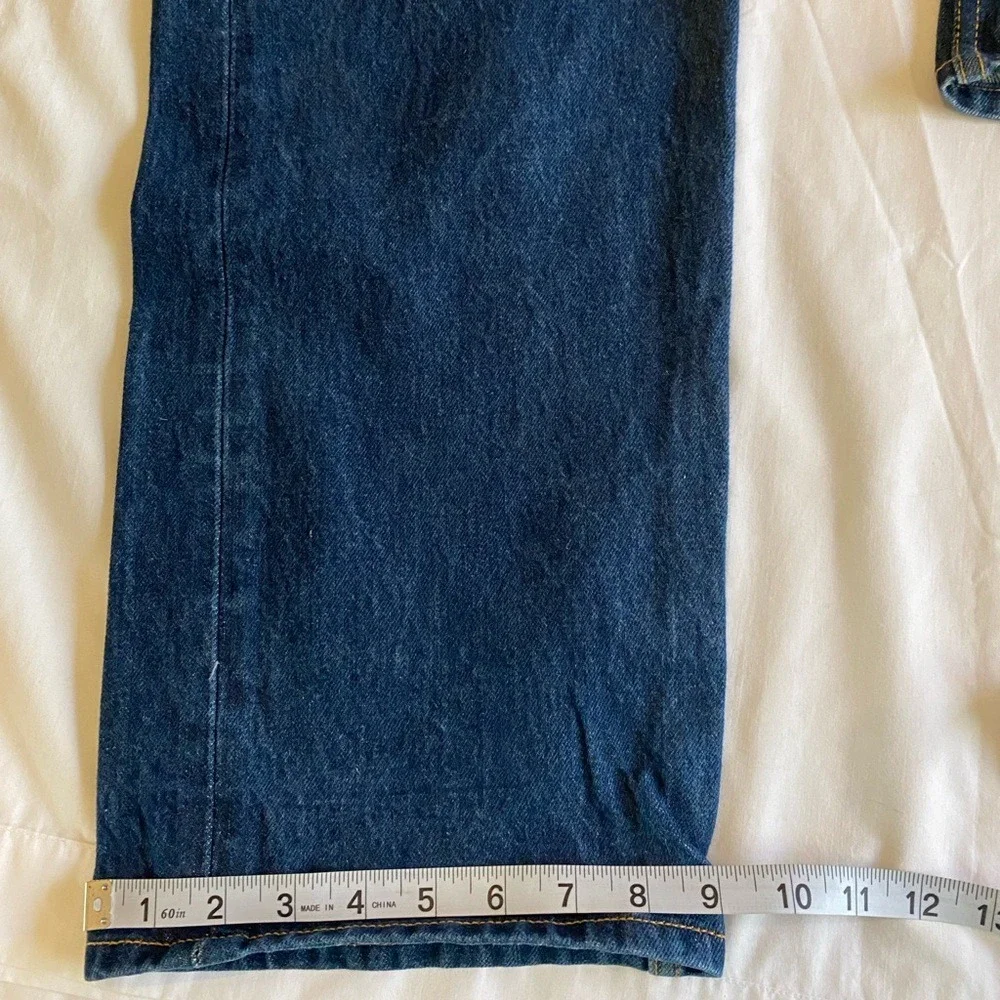 Levi's Lot of 2 501 Dark Stonewash Original Straight Button Fly Jeans‎ SZ 40/30